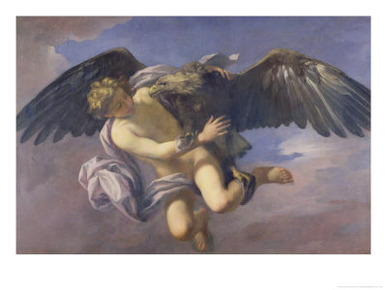 The Abduction of Ganymede by Jupiter Disguised as an Eagle