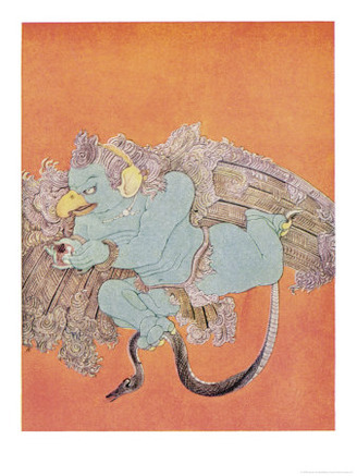 Garuda the Eagle Who Became Vishnu's Mount