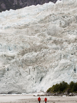 Pia Glacier, Beagle Channel, Darwin National Park, Tierra Del Fuego, Patagonia, Chile