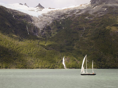 Beagle Channel, Darwin National Park, Tierra Del Fuego, Patagonia, Chile, South America